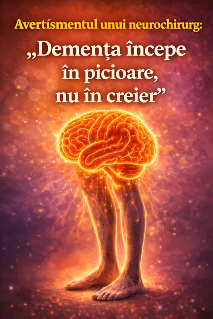 Avertismentul unui neurochirurg: „Demența începe în picioare, nu în creier”