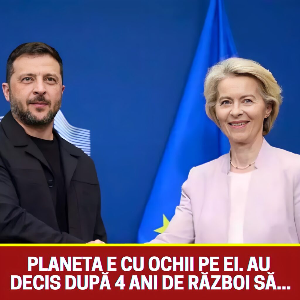 Zelenski și Ursula au decis după 4 ani de război. Anunțul care cutremură Europa