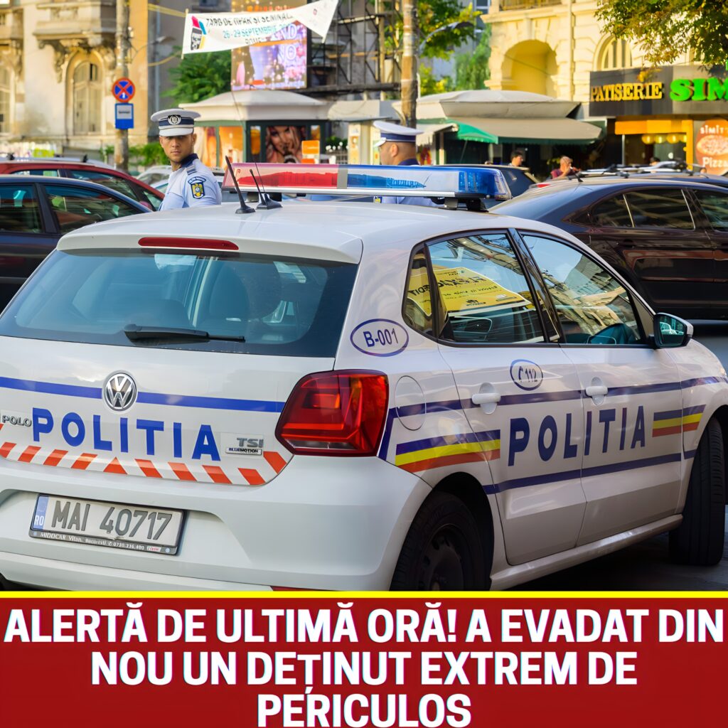 Încă un evadat a fugit de sub nasul poliției! Metoda uluitoare prin care le-a dat o mare țeapă autorităților române