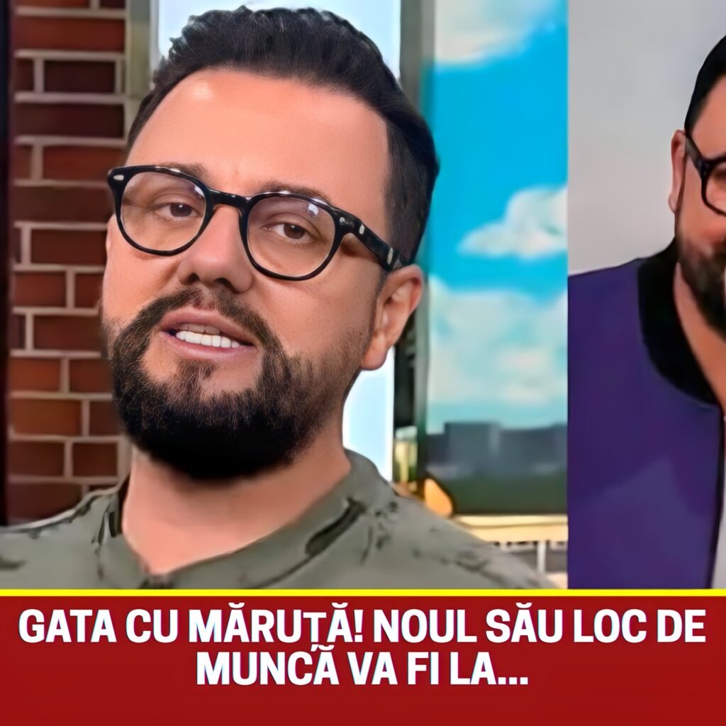 Oficial prima zi fără Măruță la ProTV. Ce face de acum fostul prezentator e de…