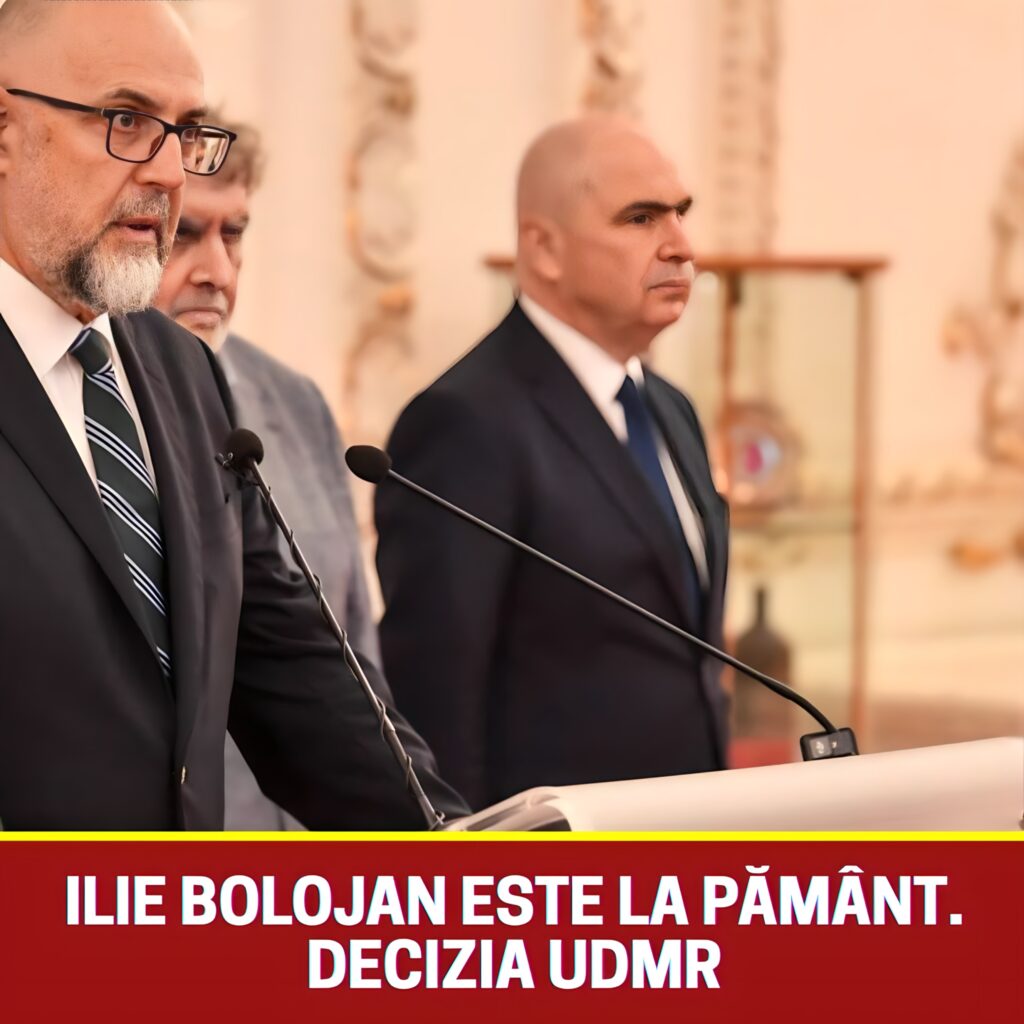 Ilie Bolojan este la pământ. Decizia UDMR