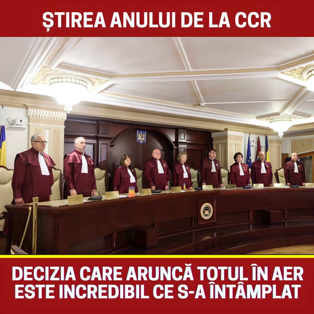 Știrea anului vine de la CCR. Decizia care aruncă totul în aer