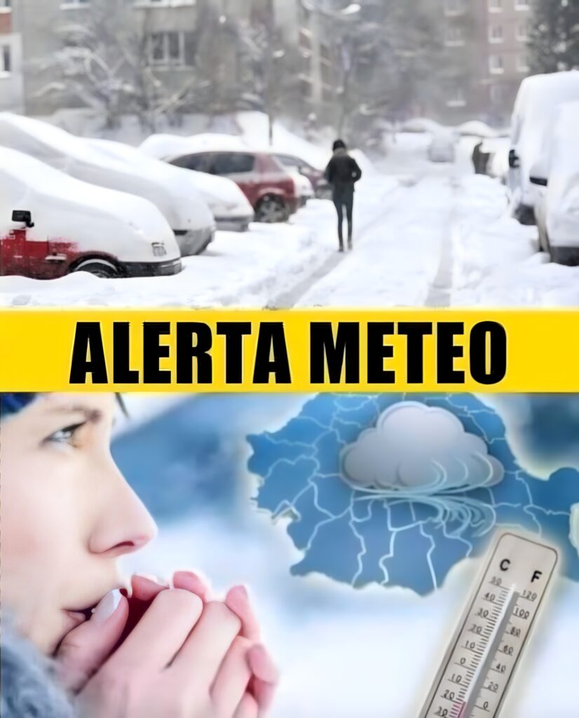 Alertă meteo. Ninsori și ger în următoarele zile, iar meteorologii anunță prăpăd. Când scăpăm de zăpadă
