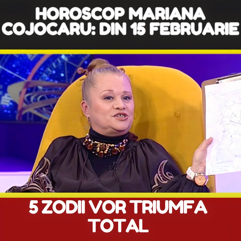 Începe din 15 februarie. Horoscop Mariana Cojocaru. Din februrie 5 zodii vor triumfa total