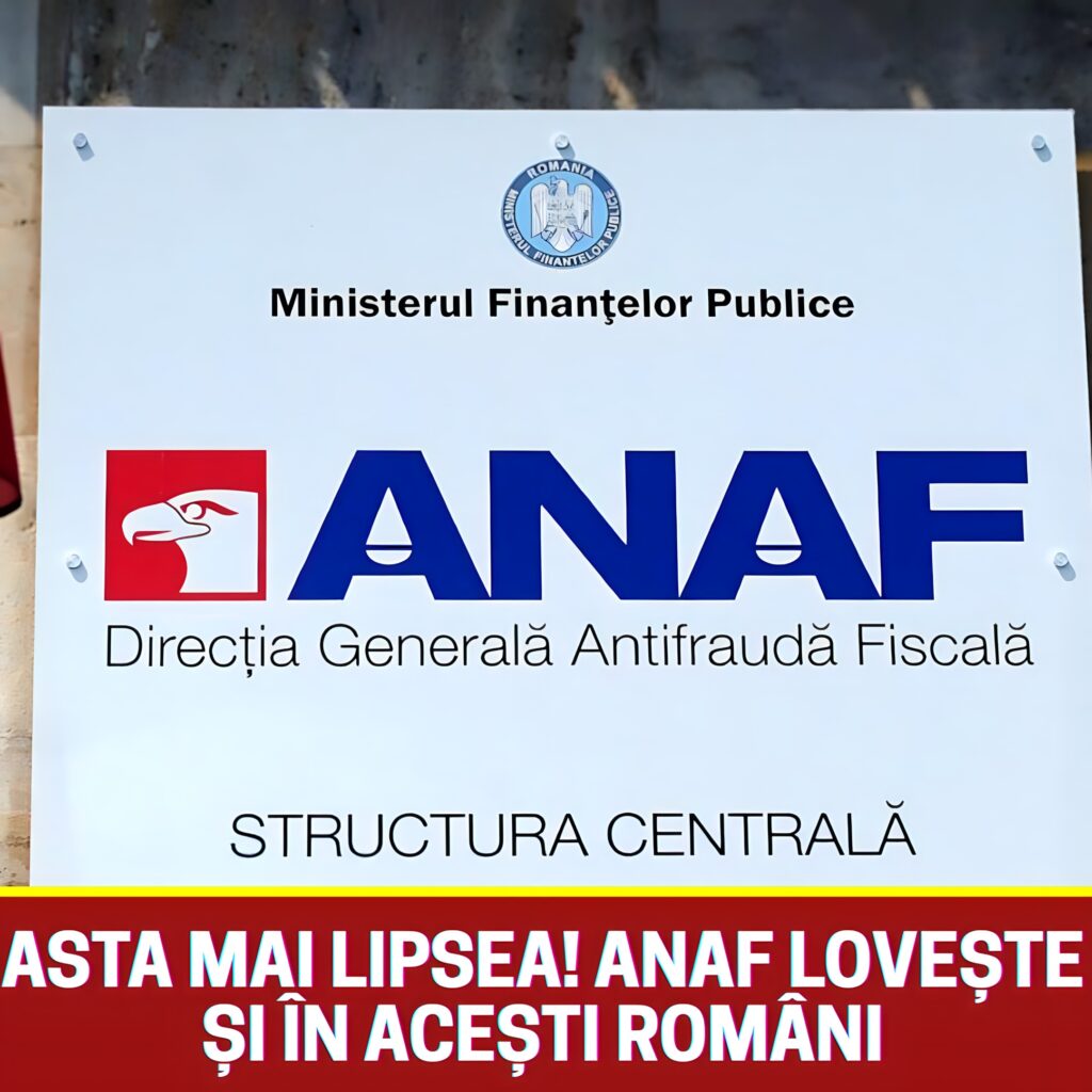 Lovitură fără precedent pentru români! ANAF le-a pregătit o mare surpriză și sunt luați în vizor grav această categorie…