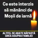 Ce este interzis să mănânci de Moșii de iarnă. Aduce năpastă grea asupra familiei