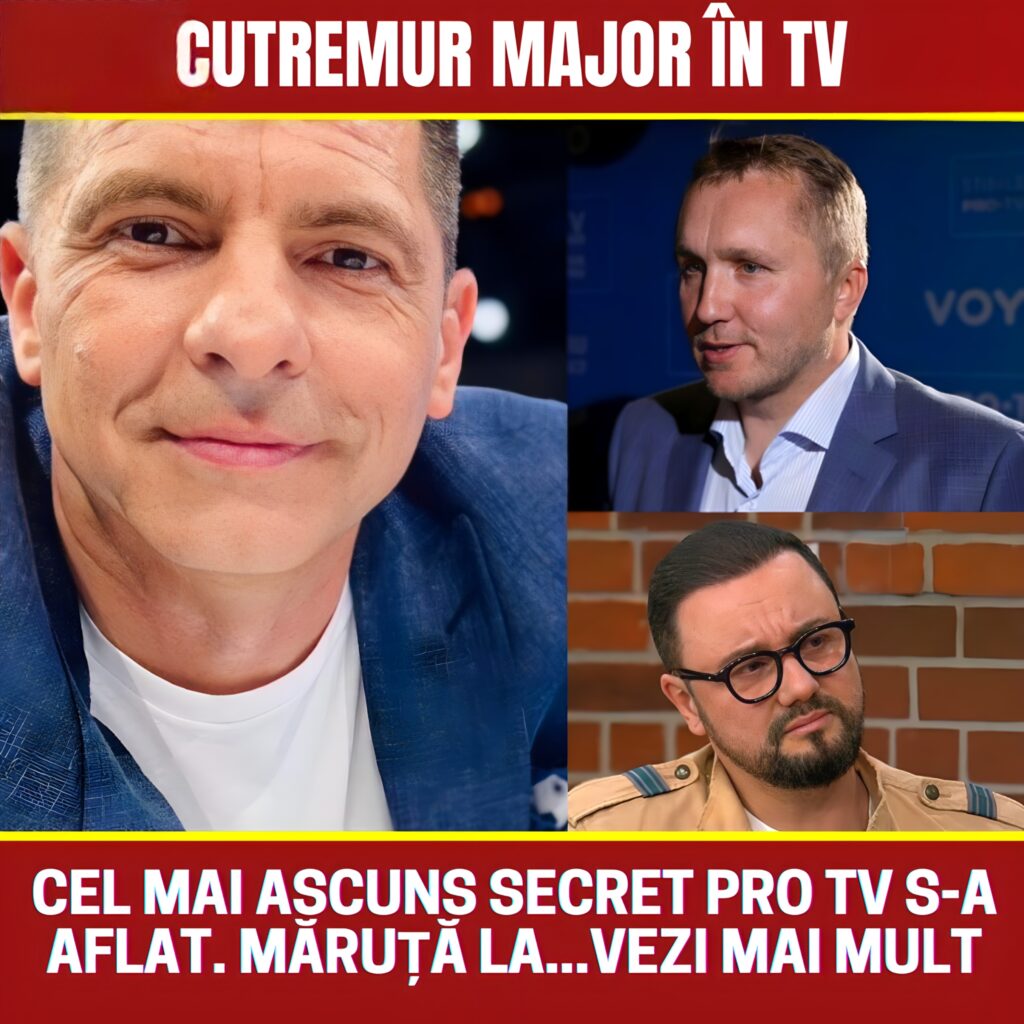 Dan Negru provoacă un cutremur în TV. Cel mai ascuns secret Pro TV s-a aflat. Măruță înapoi la…